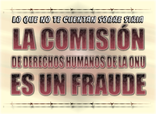 La comisión de derechos humanos de la ONU es un fraude