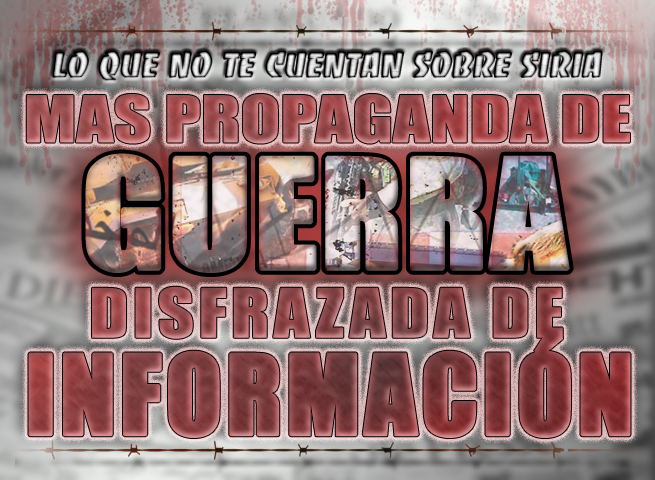 Mas propaganda de guerra disfrazada de información